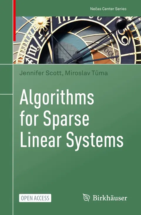 Cover of Algorithms for Sparse Linear Systems