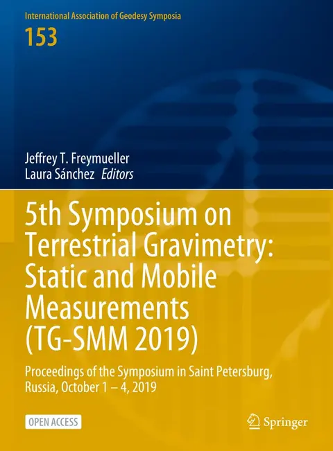 Cover of 5th Symposium on Terrestrial Gravimetry