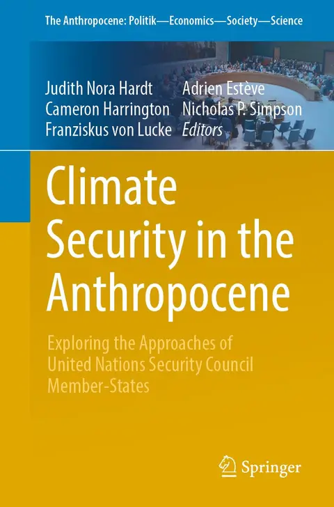 Cover of Climate Security in the Anthropocene
