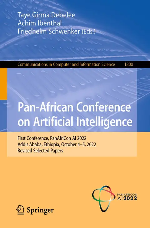Cover of Pan-African Conference on Artificial Intelligence
