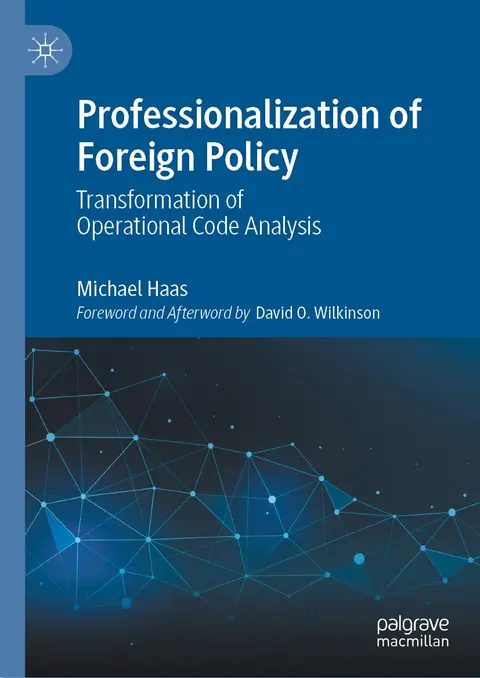 Cover of Professionalization of Foreign Policy