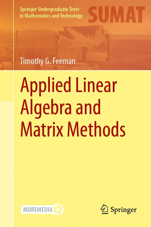 Cover of Applied Linear Algebra and Matrix Methods