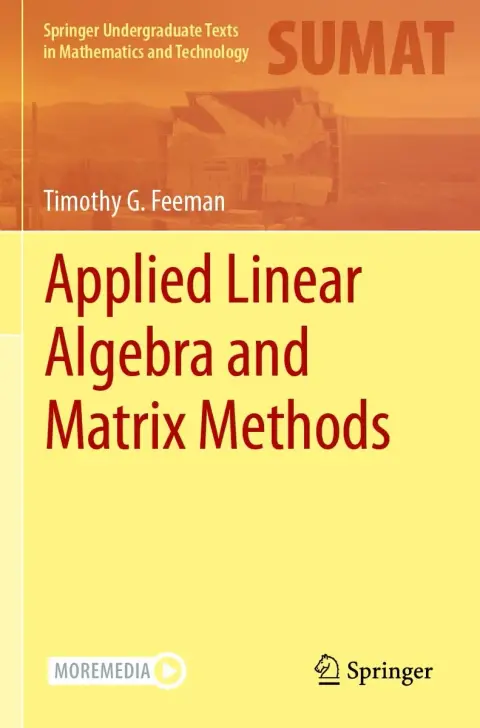Cover of Applied Linear Algebra and Matrix Methods