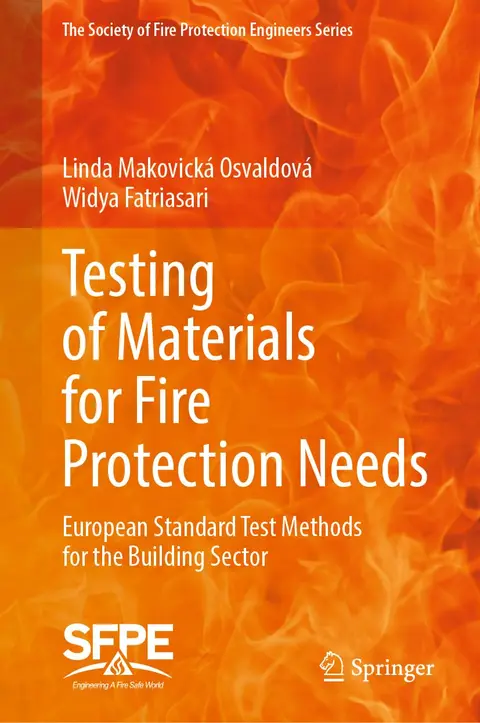 Cover of Testing of Materials for Fire Protection Needs