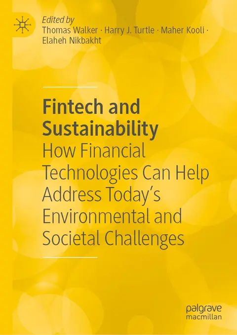 Cover of Fintech and Sustainability