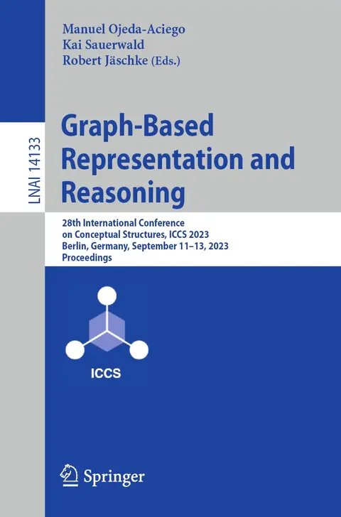 Cover of Graph-Based Representation and Reasoning