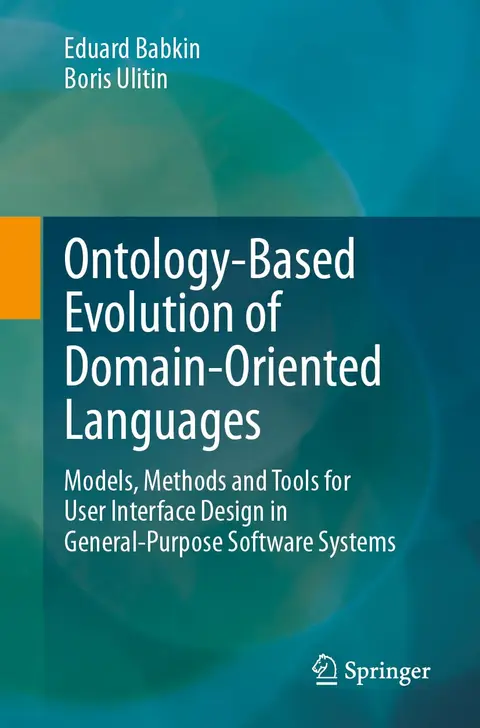 Cover of Ontology-Based Evolution of Domain-Oriented Languages