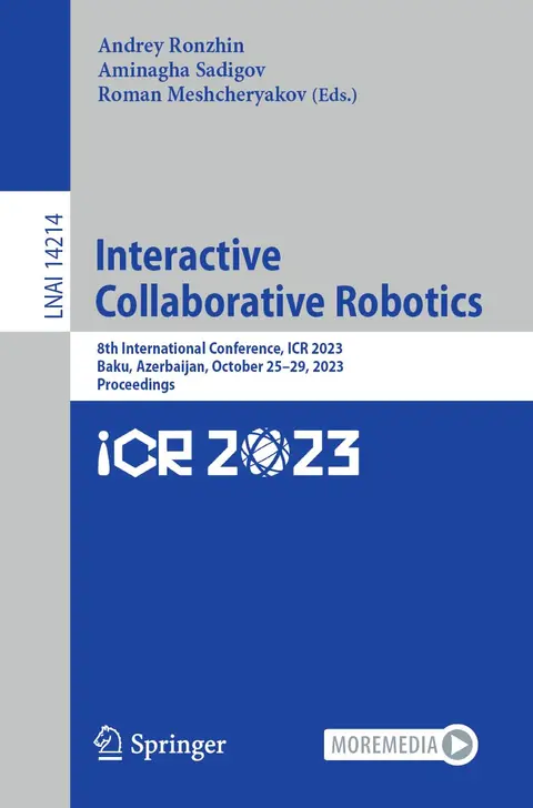 Cover of Interactive Collaborative Robotics