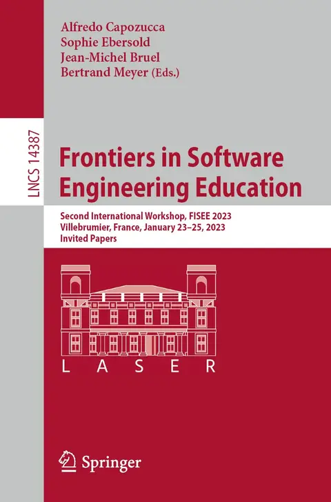 Cover of Frontiers in Software Engineering Education