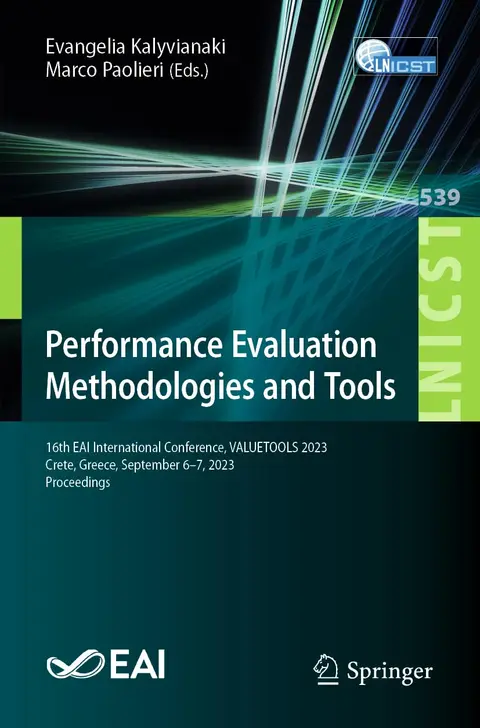 Cover of Performance Evaluation Methodologies and Tools