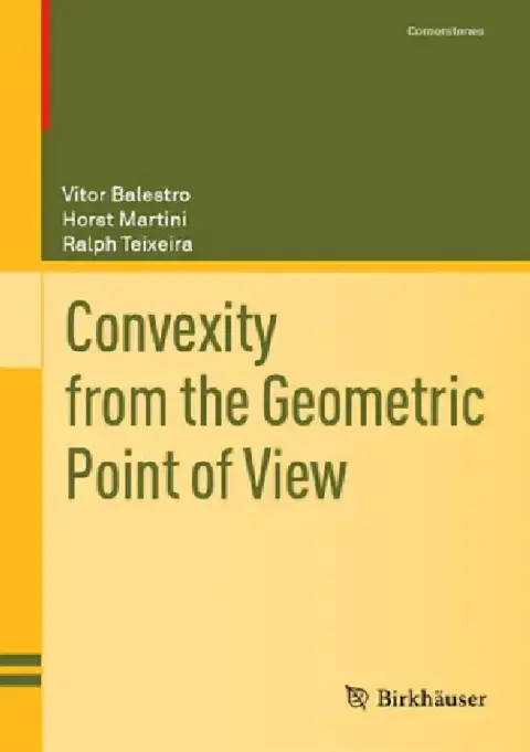 Cover of Convexity from the Geometric Point of View
