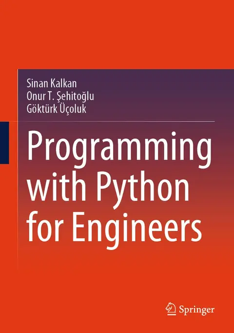 Cover of Programming with Python for Engineers