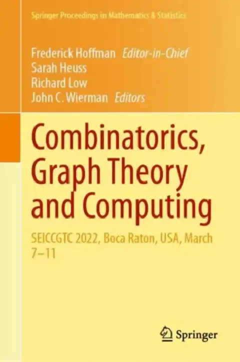 Cover of Combinatorics, Graph Theory and Computing