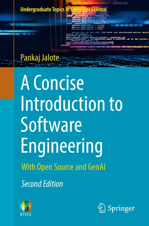 Cover of A Concise Introduction to Software Engineering with Open Source and Genai 2ed (pb 2025)