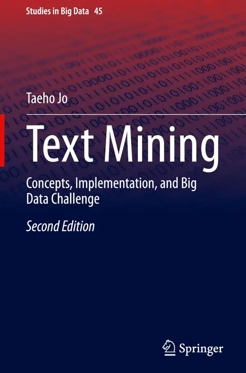 Cover of Text Mining