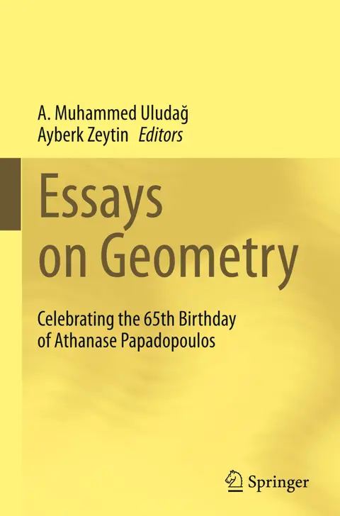 Cover of Essays on Geometry