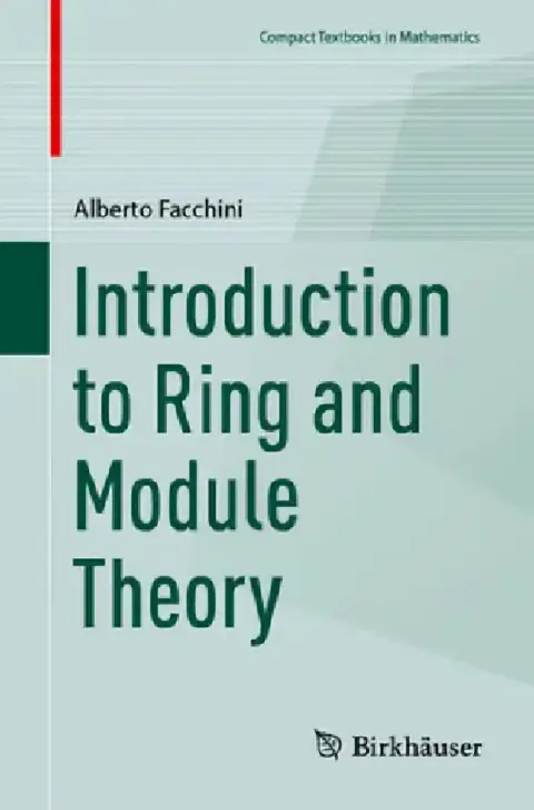 Cover of Introduction to Ring and Module Theory