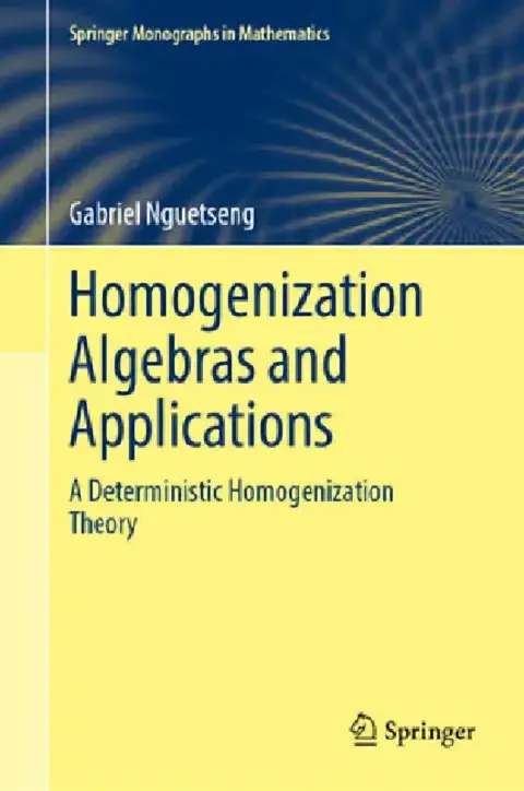 Cover of Homogenization Algebras and Applications