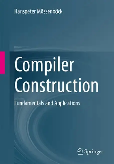 Cover of Compiler Construction
