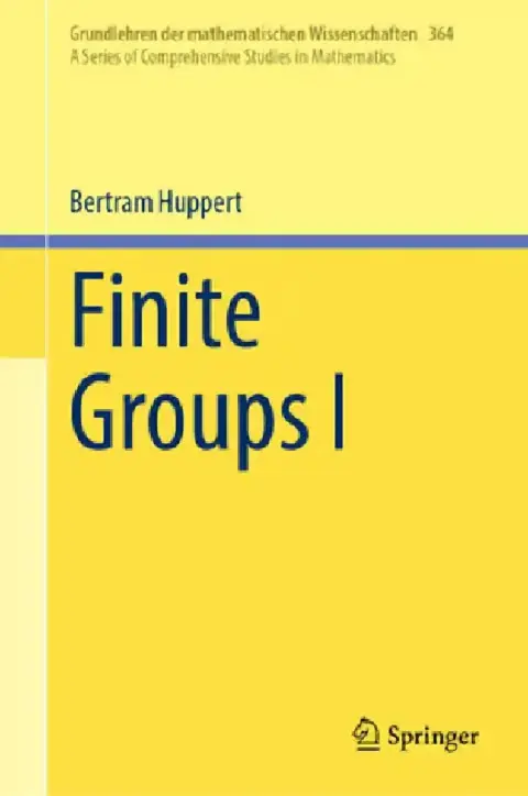 Cover of Finite Groups I