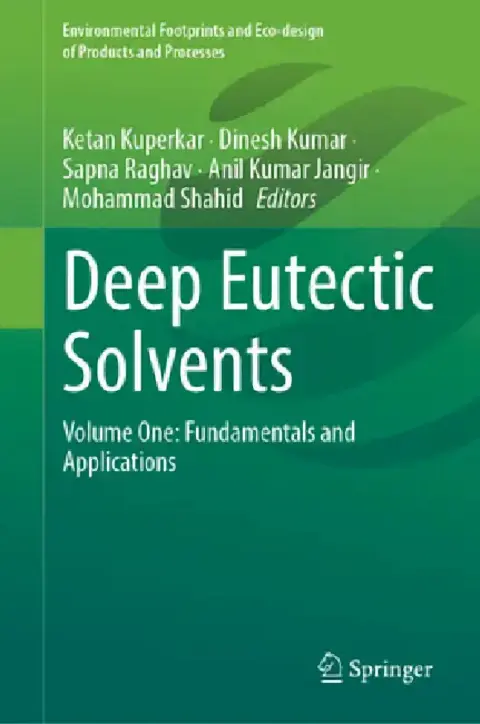 Cover of Deep Eutectic Solvents