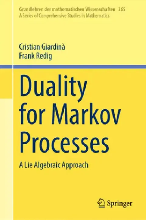 Cover of Duality for Markov Processes