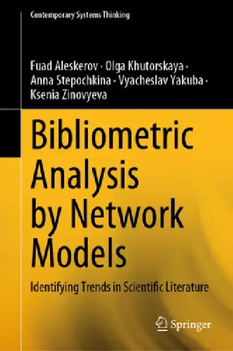 Cover of Bibliometric Analysis by Network Models