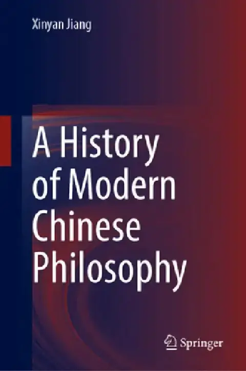 Cover of A History of Modern Chinese Philosophy