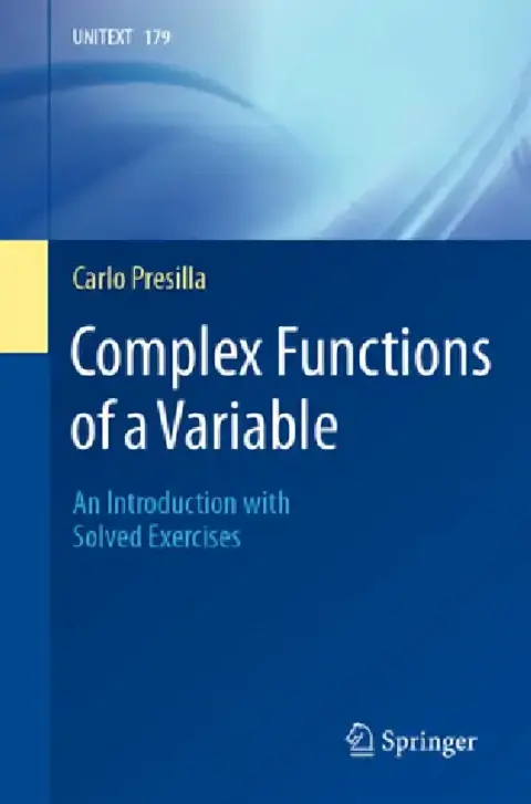 Cover of Complex Functions of a Variable