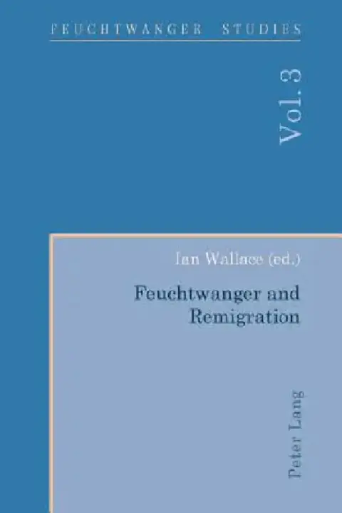 Cover of Feuchtwanger and Remigration