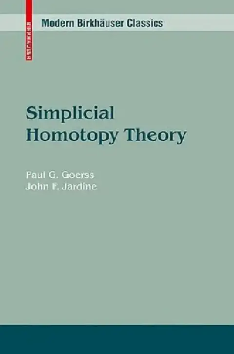 Cover of Simplicial Homotopy Theory