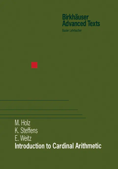 Cover of Introduction to Cardinal Arithmetic
