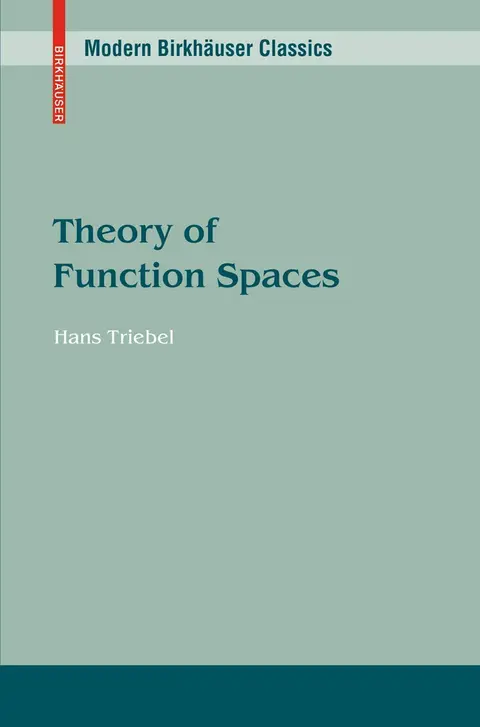 Cover of Theory of Function Spaces