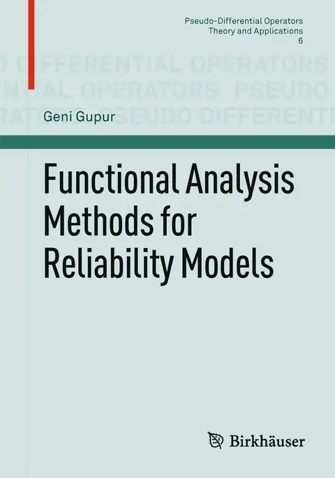 Cover of Functional Analysis Methods for Reliability Models