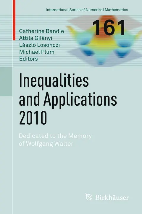 Cover of Inequalities and Applications 2010