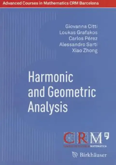 Cover of Harmonic and Geometric Analysis