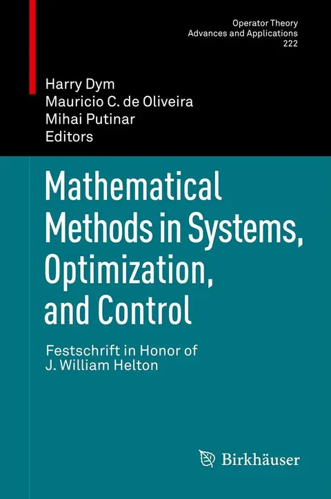 Cover of Mathematical Methods in Systems, Optimization, and Control