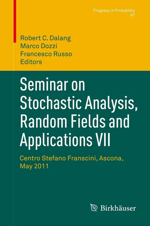 Cover of Seminar on Stochastic Analysis, Random Fields and Applications VII