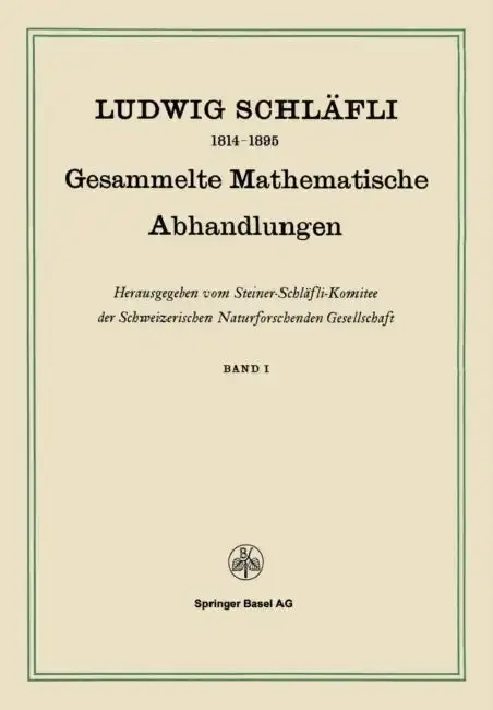 Cover of Gesammelte Mathematische Abhandlungen