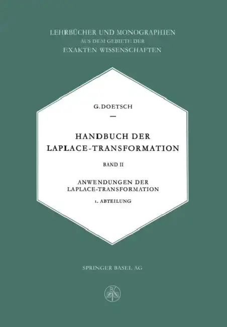 Cover of Handbuch Der Laplace-Transformation