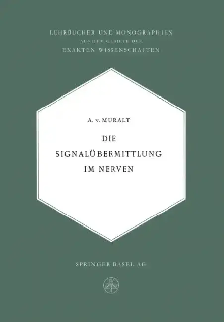 Cover of Die Signalübermittlung Im Nerven