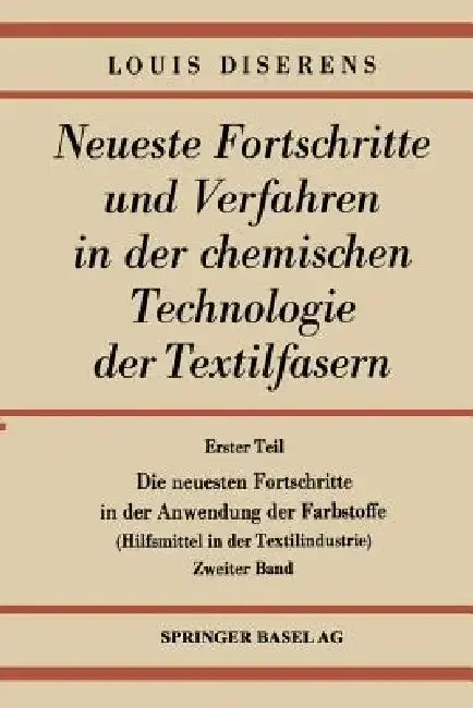 Cover of Die Neuesten Fortschritte in Der Anwendung Der Farbstoffe