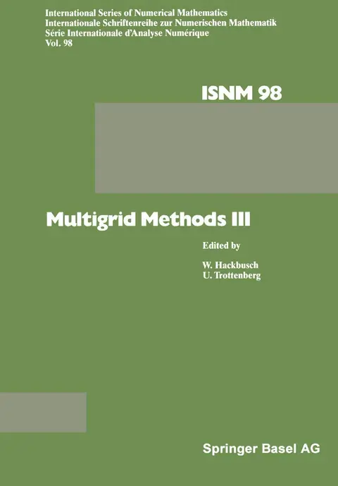 Cover of Multigrid Methods III