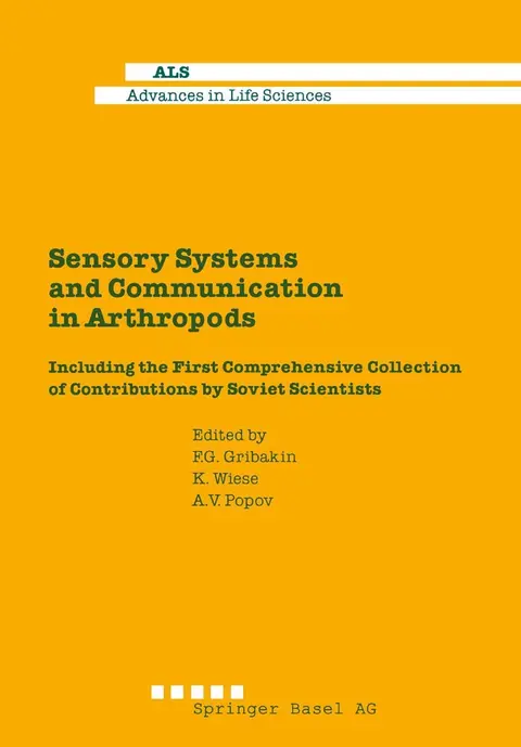 Cover of Sensory Systems and Communication in Arthropods