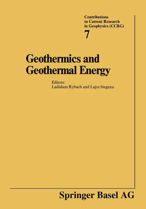 Cover of Geothermics and Geothermal Energy