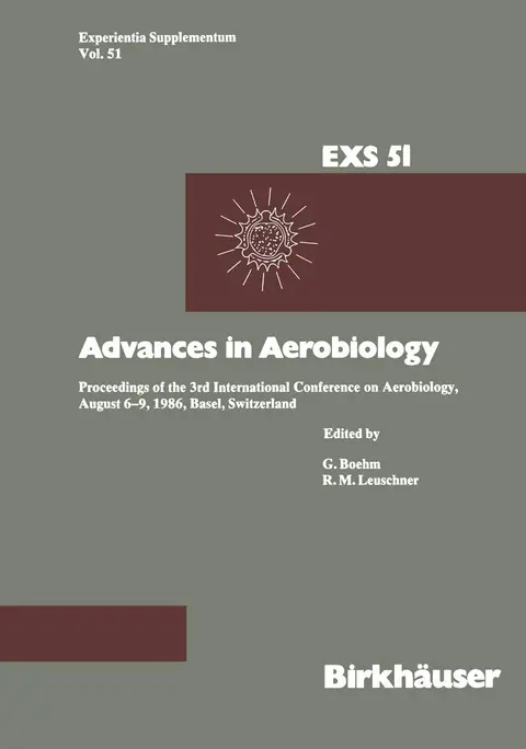Cover of Advances in Aerobiology