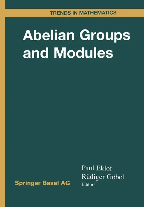Cover of Abelian Groups and Modules