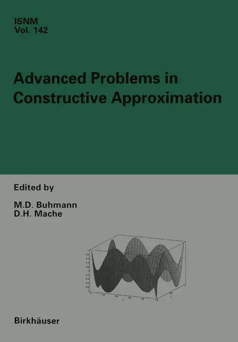 Cover of Advanced Problems in Constructive Approximation