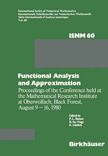 Cover of Functional Analysis and Approximation