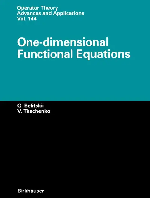 Cover of One-Dimensional Functional Equations